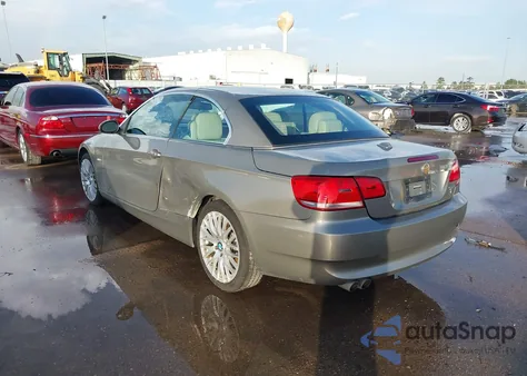 2008 BMW 328I z USA, uszkodzony, nr VIN WBAWL13518PX22463